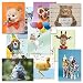 Kids Photo Birthday Greeting Cards Value Pack - Set of 20 (10 designs), Large 5" x 7", Happy Birthday Cards with Sentiments Inside primary