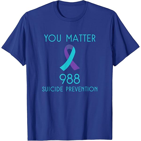 Amazon.com: 988 Shirt - Suicide Awareness Crisis Lifeline 988
