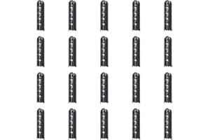 Tupalizy Aglets for Laces Repair Metal Shoelace End Tips Caps Replacement for Sneakers Boots Skates Shoe Laces Hoodies,4x23mm