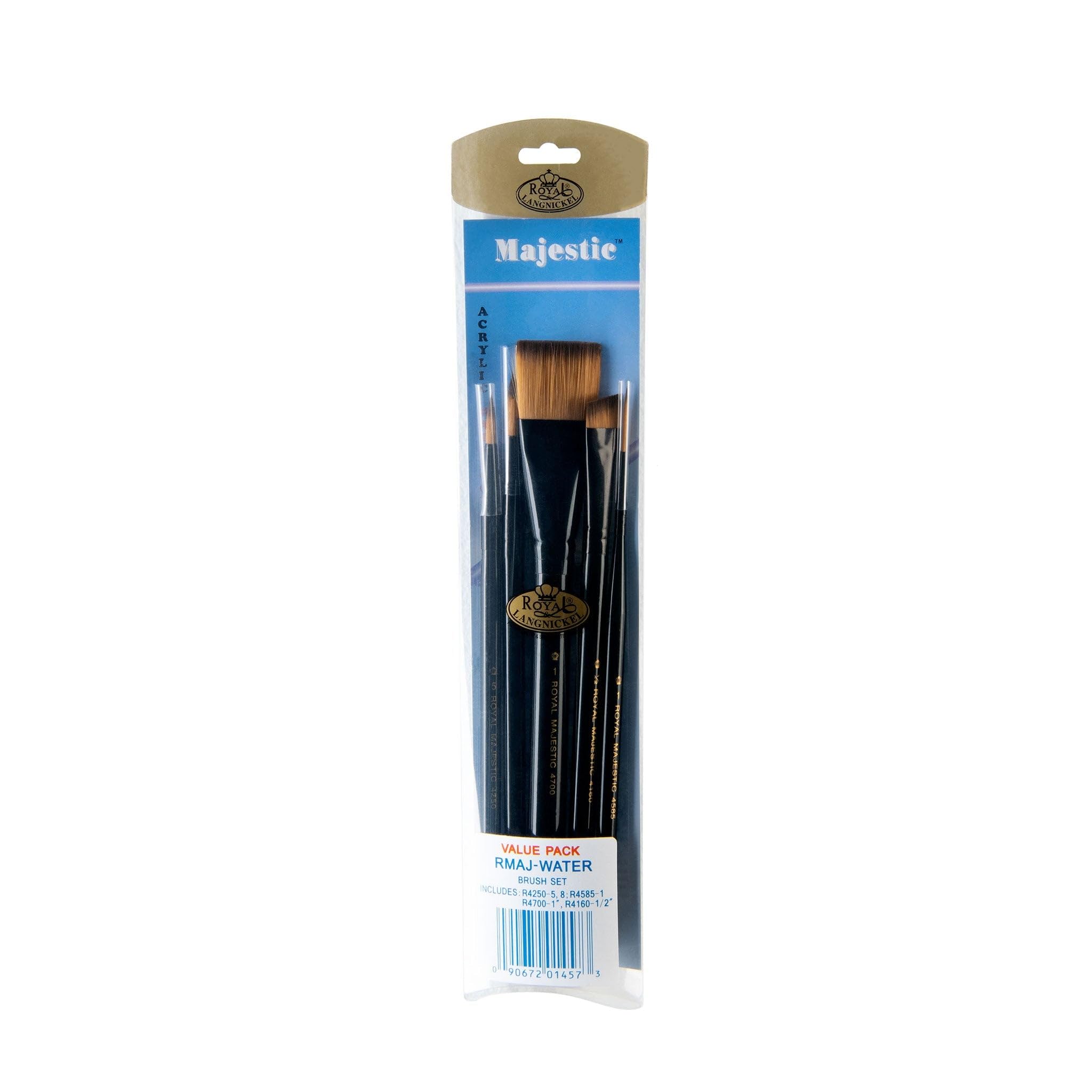 Royal and Langnickel Majestic Premium Watercolour Brush Set (Pack of 5)