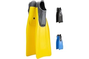 Cressi Full Foot Pocket Fins for Snorkeling, Diving, and Swimming- Light, Comfortable, and Easy to Use- Clio- Made in Italy