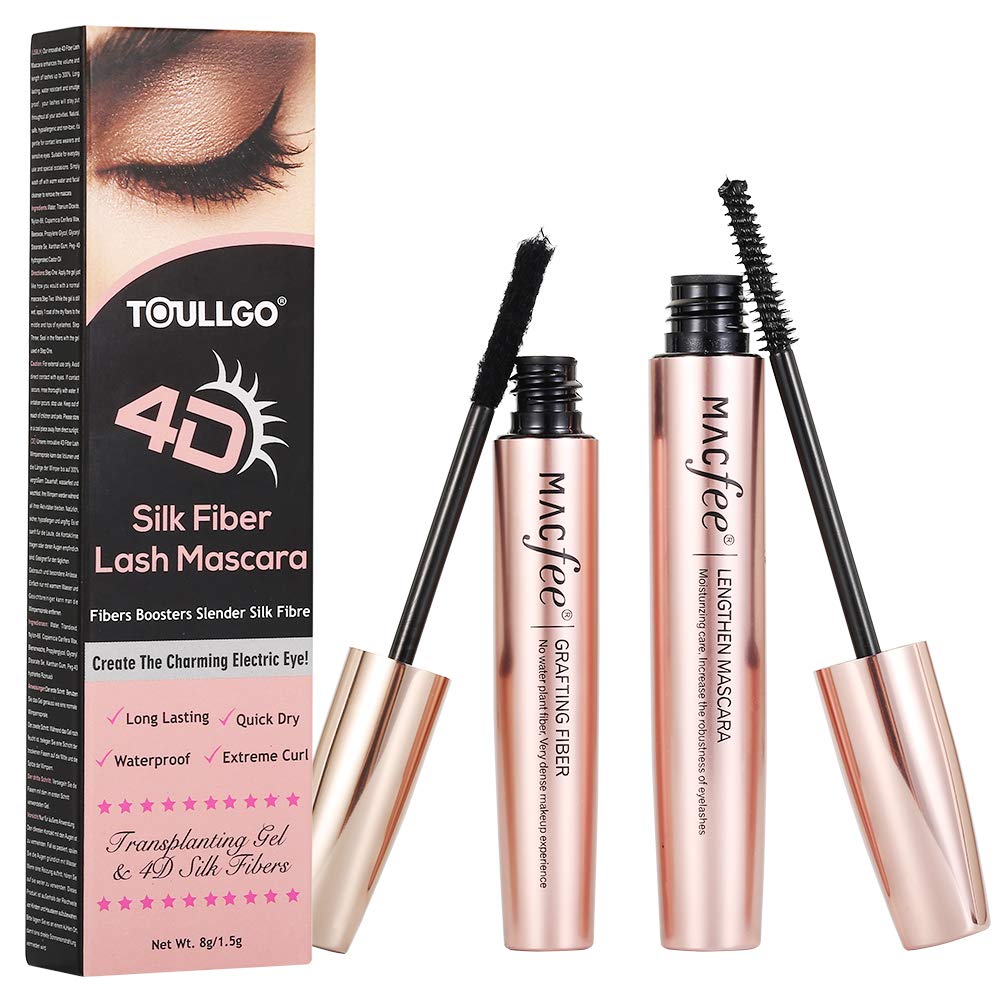 Lash Mascara Eyelash Fiber,Fiber Lash Mascara 4D Fiber Lashes New
