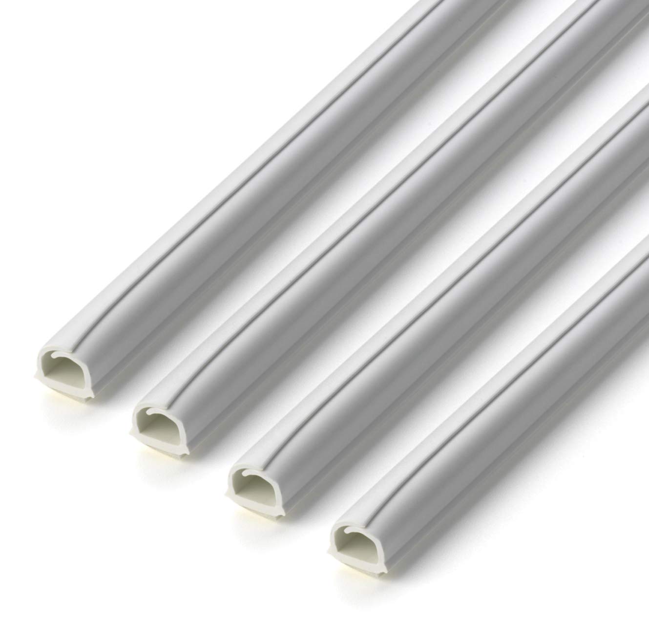 Inofix 2201 5140104 4 Flexible Moulds 8 x 7 mm Length 1 m White