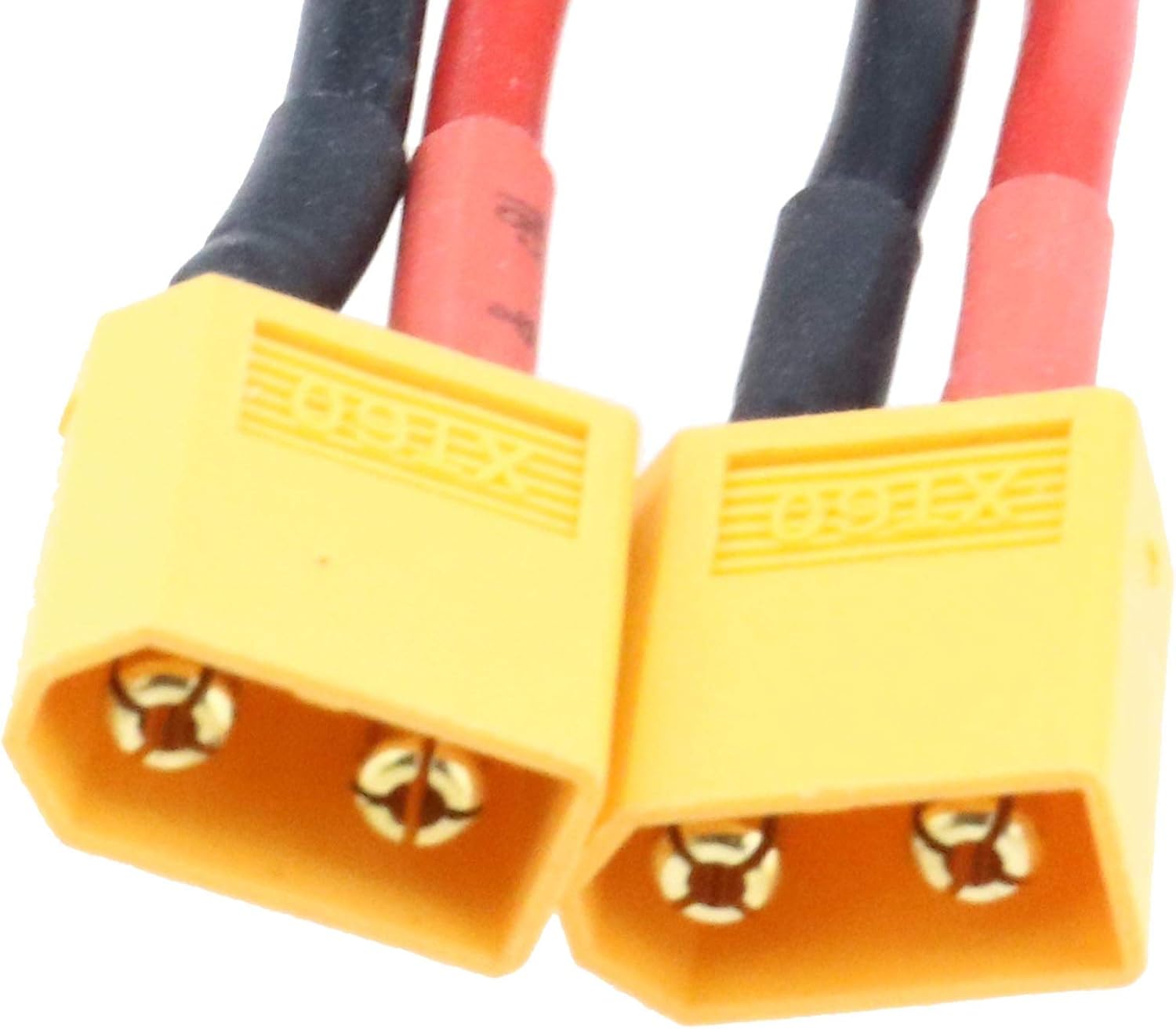 OTOTEC 2Pcs XT60 Male to Female Connector Adaptor Plug 14AWG with 8cm Cable for RC UAV Car Charger LiPo Battery Connector - Image 4