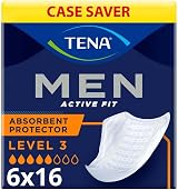 Tena Men Level 3 6x16 St. Absorbent Protectors for Men