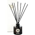 NUHR Home Reed Diffuser Majestic Oud with Sticks for Home Multi Note Fragrance - Long Lasting Aroma Perfect Reed Diffuser, Minimum of 4 Months, UK-Made- Gift Set 100ml