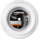 HEADHEAD Hawk Tennis Racket String 660' Reel - 18 Gauge Monofilament Racquet String, White