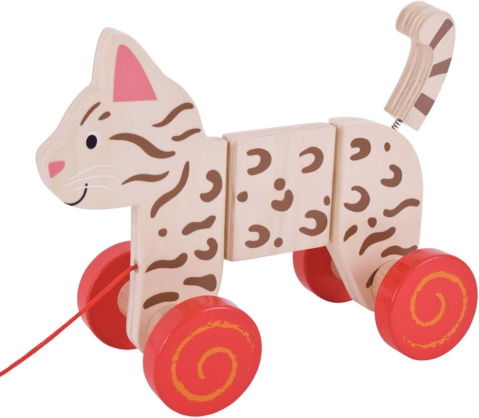 pull along cat toy