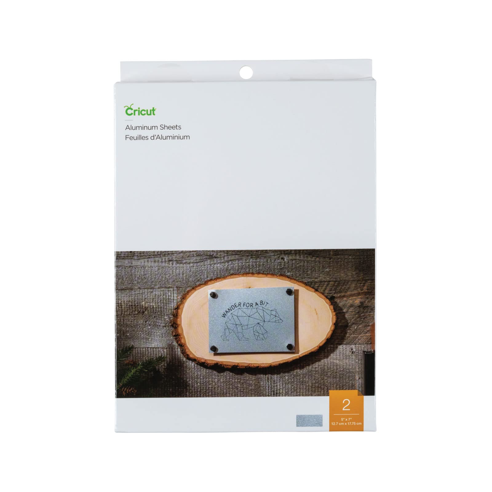 Sheet Aluminum Silver 5X7(2)