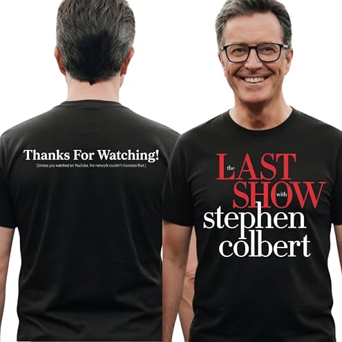 The Night the Laughter Died T-Shirt, The Last Show Stephen Colbert 2026 Shirt, The Late Show Tee - View 8