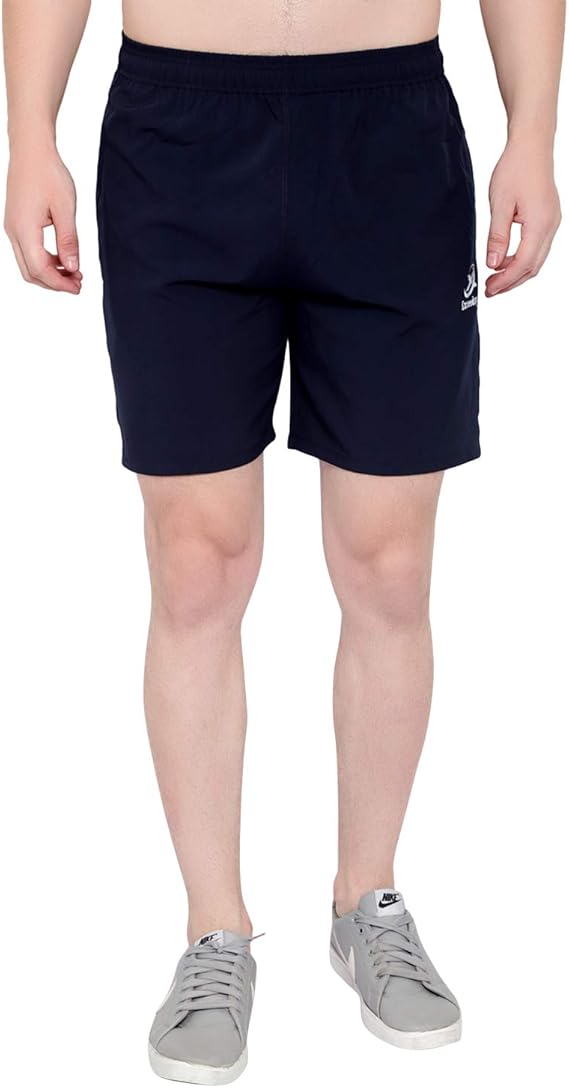 Buy EXCEEDSPORTS Men's Running Shorts Navy Blue (L, Navy) at Amazon.in