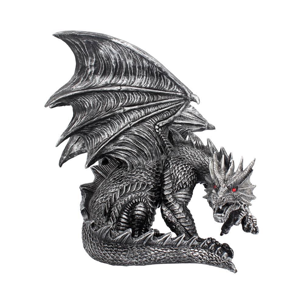 Nemesis Now Obsidian Figurine 25cm Silver, Resin, One Size