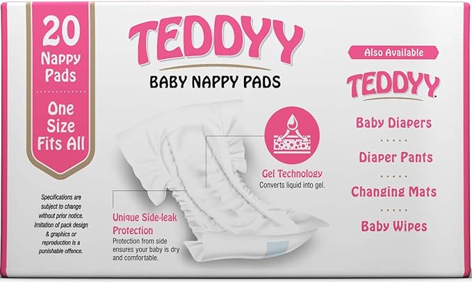 teddyy nappy pads