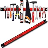 Deuba Magnetic Tool Holders 6pc 60cm 23KG Wall Mount Screwdriver Spanner Garden view 3
