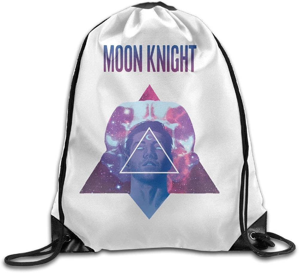 MOON KNIGHT 2 Cover Drawstring Backpack Bag Clothing