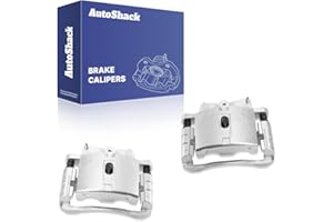 AutoShack Front or Rear Brake Calipers Left & Right Replacement for 2001-2010 Chevrolet Silverado 2500 HD 2007 Chevrolet Silv