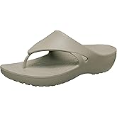Crocs Womens Kadee Wedge Flip Sandals