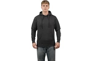 MILLTEX 7.75oz Mid Weight Classic Pullover Fleece Hoodie | Cotton Blend Unisex Decorator Blanks Style 717