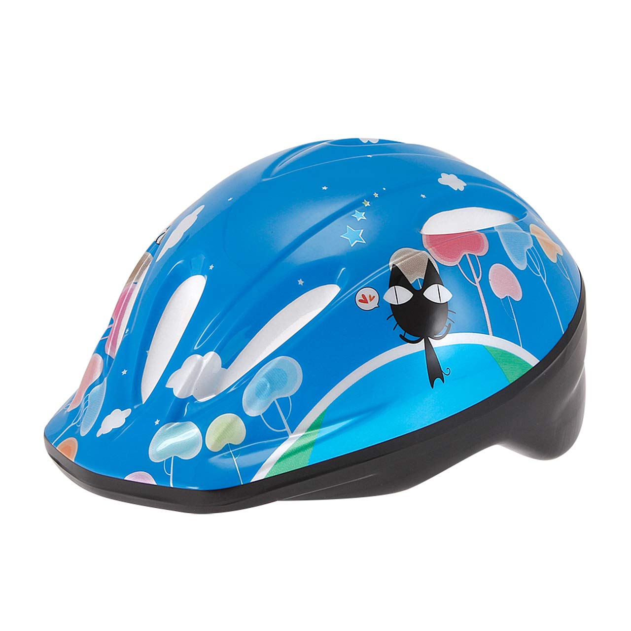 JAMARA 460630 – Children's Bicycle Helmet M – Tested according to European Cycling Helmet Standard EN 1078, Lightweight, High Impact Resistance, Quick Click Closure, for Head Circumference 52-55 cm,