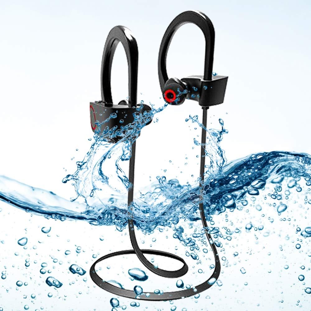 Acid Eye U8 4.1 Waterproof Wireless Bluetooth Headset with Mic - Black
