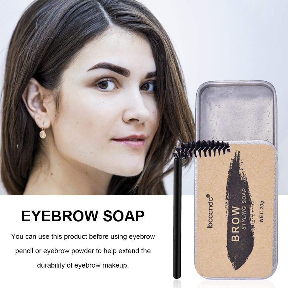 Ljourney 3PCS Eyebrow Styling Cream, Colorless Long Lasting Natural