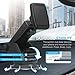 Maxboost Dashboard Mount DuraHold Magnetic Car Mount Holder for iPhone Xs Max XR X iPhone 8 7 6s Plus SE, Galaxy S9 S8, Note 9 8,LG,Pixel XL [Universal Extended Adjustable Arm Perfect on Windshield]