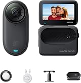 Insta360 GO 3S 64GB Midnight Black 4K Tiny Vlogging Camera 140 Min Battery