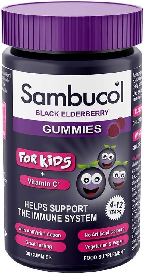 Sambucol 33 Off Sambucol Kids Black Elderberry Gummies 1 X 30gummies De Amazon De Drogerie Korperpflege