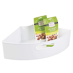 InterDesign Wedge Lazy Susan Cabinet Binz