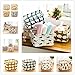 Yonger Storage Bag Portable Linen Cotton Basket Fashion Square Storage Box Cosmetics Pouch Home Storage Case