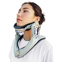 Neck Stretcher, Adjustable Neck Traction Device for Neck Pain Relief, Text Neck and Neck Support, Easy to Use, Lightweight fo