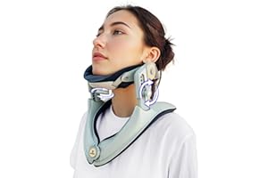 Neck Stretcher, Adjustable Neck Traction Device for Neck Pain Relief, Text Neck and Neck Support, Easy to Use, Lightweight fo