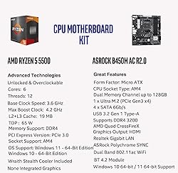 Micro Center AMD Ryzen 5 5500 6-Core 12-Thread