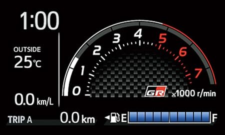 Amazon Toyota トヨタ純正 Gr ガズーレーシング コンビネーションメーターassy Tftタコメーター付 アクア Nhp10 G 17インチパッケージ仕様 Grスポーツ用 H29 11 メーターパネル 車 バイク