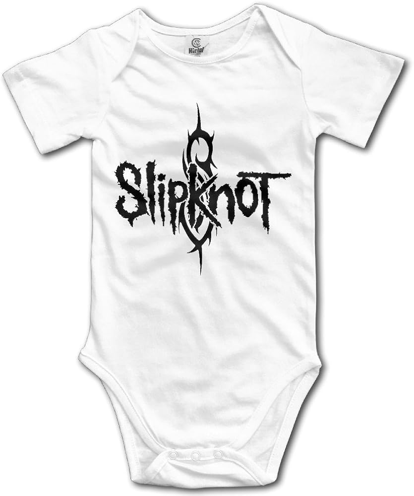 Slipknot Logo Baby Boys Girls Jumpsuit Short Sleeve Bodysuit Romper One Piece Outfits For 0 24 Months Baby Rompers Baby Naminic Com