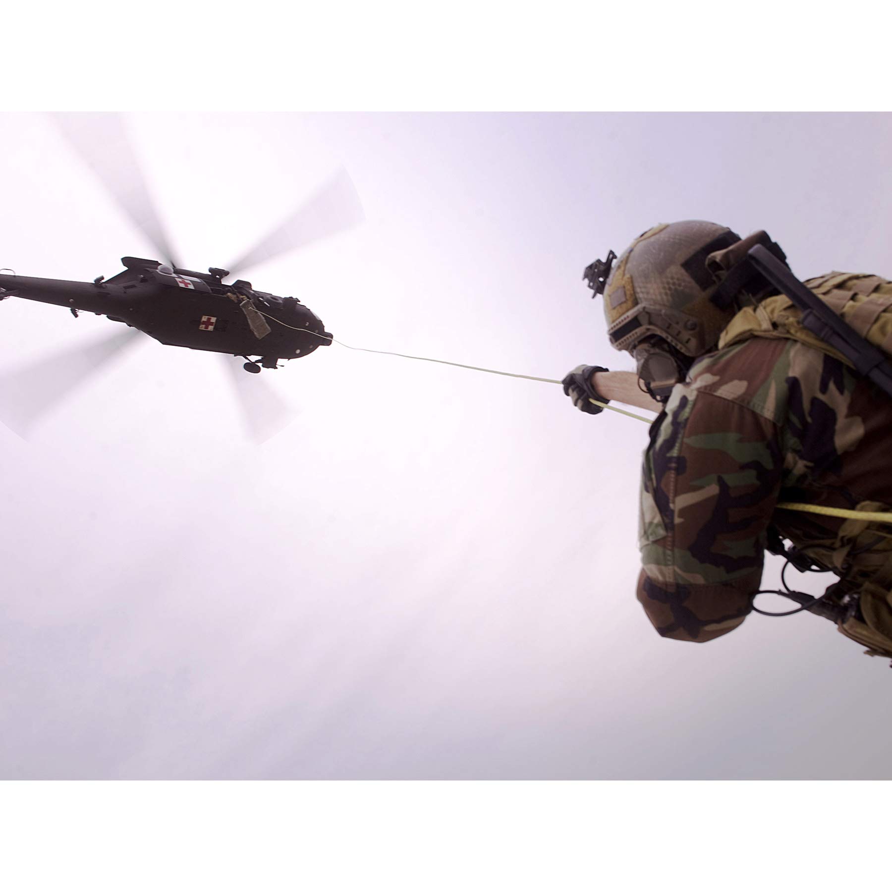 Artery8 Military Afghan Army UH-60 Black Hawk Helicopter Large Wall Art Poster Print Thick Paper 18X24 Inch