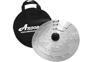 Arborea Smack Stack Cymbal Pack 11"13"15" 3Piece Effect Sound Silver Hero Clap Stack Drum Cymbals for Practice