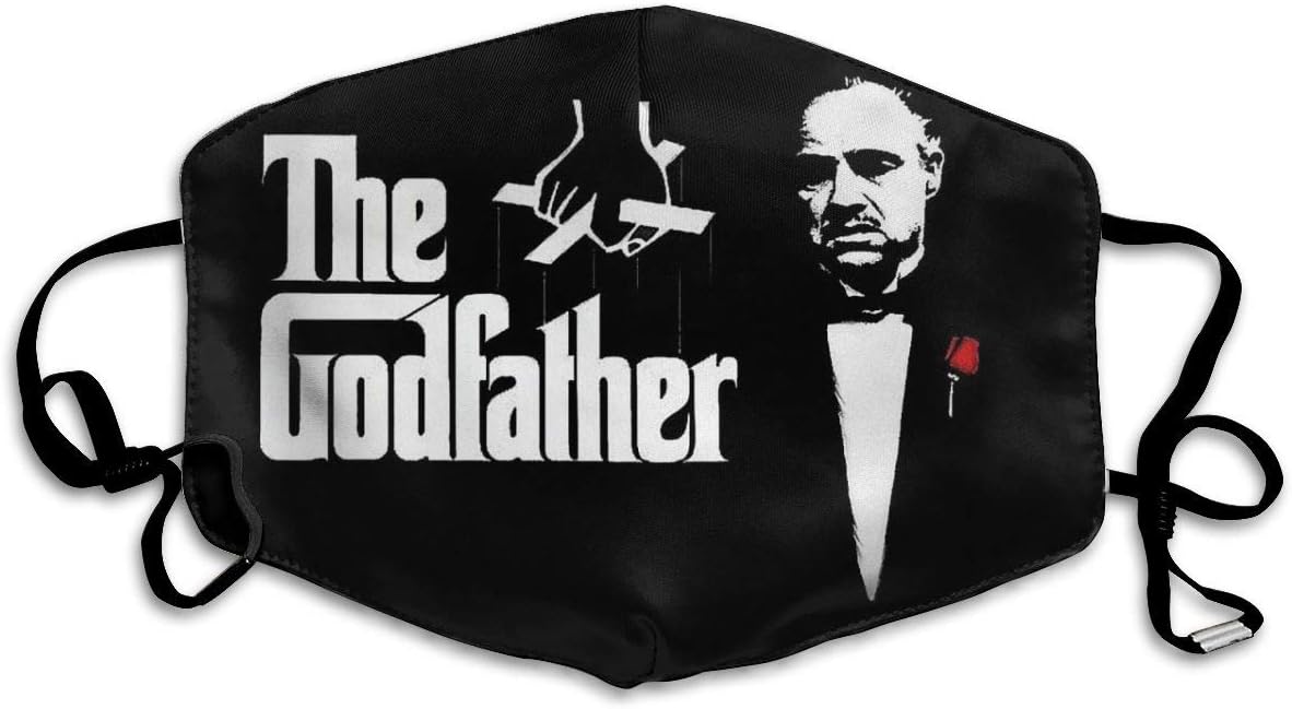 Padrino The Godfather Men Women Adjustable Earloop Face Ma-sk,Anti-dust Mouth Ma-sk,Reusable Protection Ma-sk,Pollen Ma-sks,Anti Pollution Ma-sk,Anti-smog Ma-sk