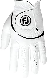 FootJoy WeatherSof Golf Glove White/Black Left Hand XL EU view 2
