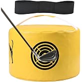 VEASAERS Golf Impact Bag Power Smash Hitting Bag with Arm Band Set | Swing Power Impact Training Aid, Durable Heavy-Duty Construction, Indoor&amp;Outdoor Practice Use