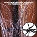 Halloween Spider Web Stretchy Glowing for Halloween Outdoor Indoor Decorations with 65 Fake Spiders of 3 Sizes