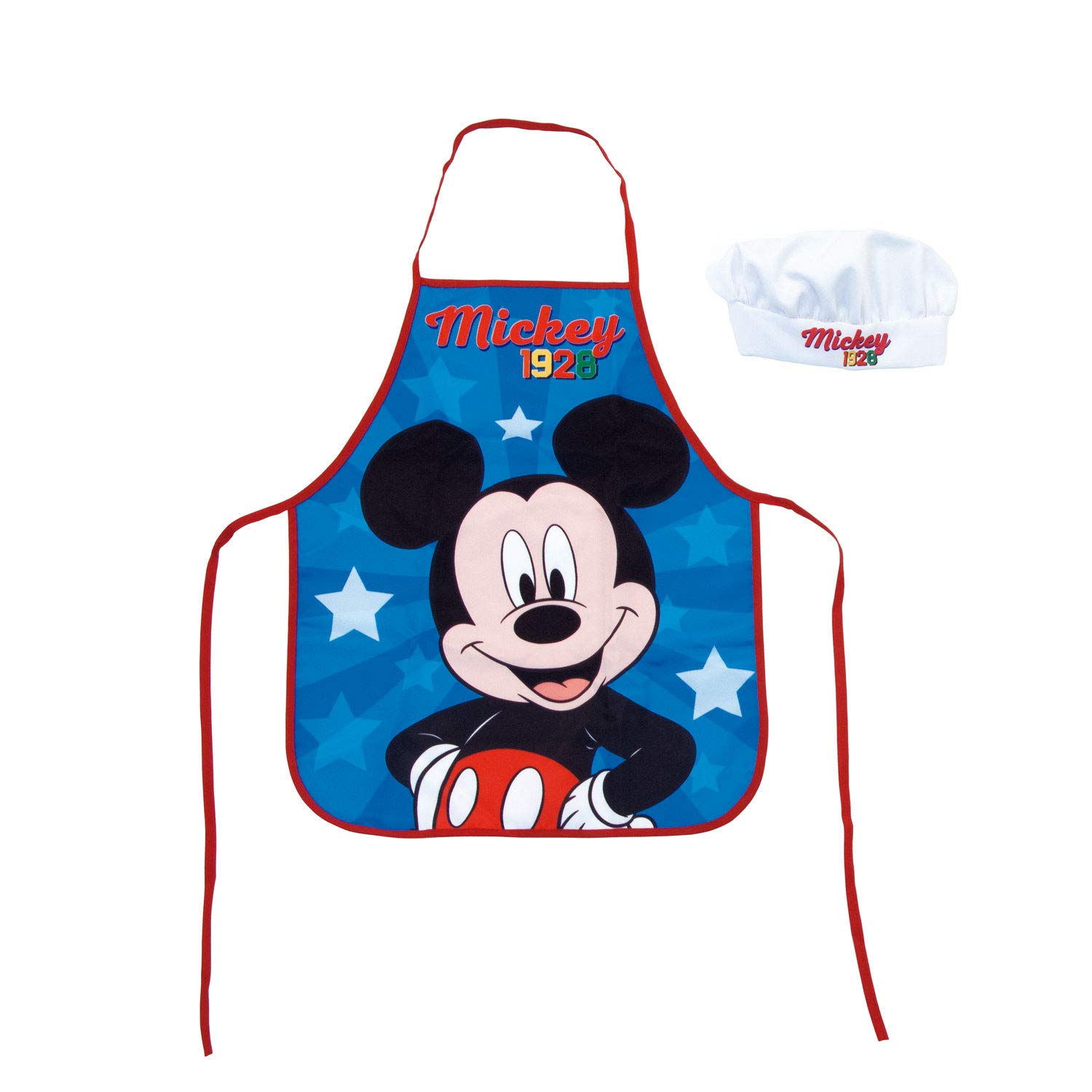 ARDITEX WD13022 Children's Kitchen Set 2pcs (Apron and Chef Hat) Disney-Mickey, Mickey