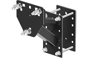 ADAMOSS Trailer Spare Tire Mount,RV Spare Tire Carrier,Boat Trailer Spare Tire Mount,Heavy Duty 160 Lbs Lock Holder,Fits 4 & 5 & 6 Lugs on 4",4.25",4.5",4.75",5",5.32" and 5.5" Bolt Patterns