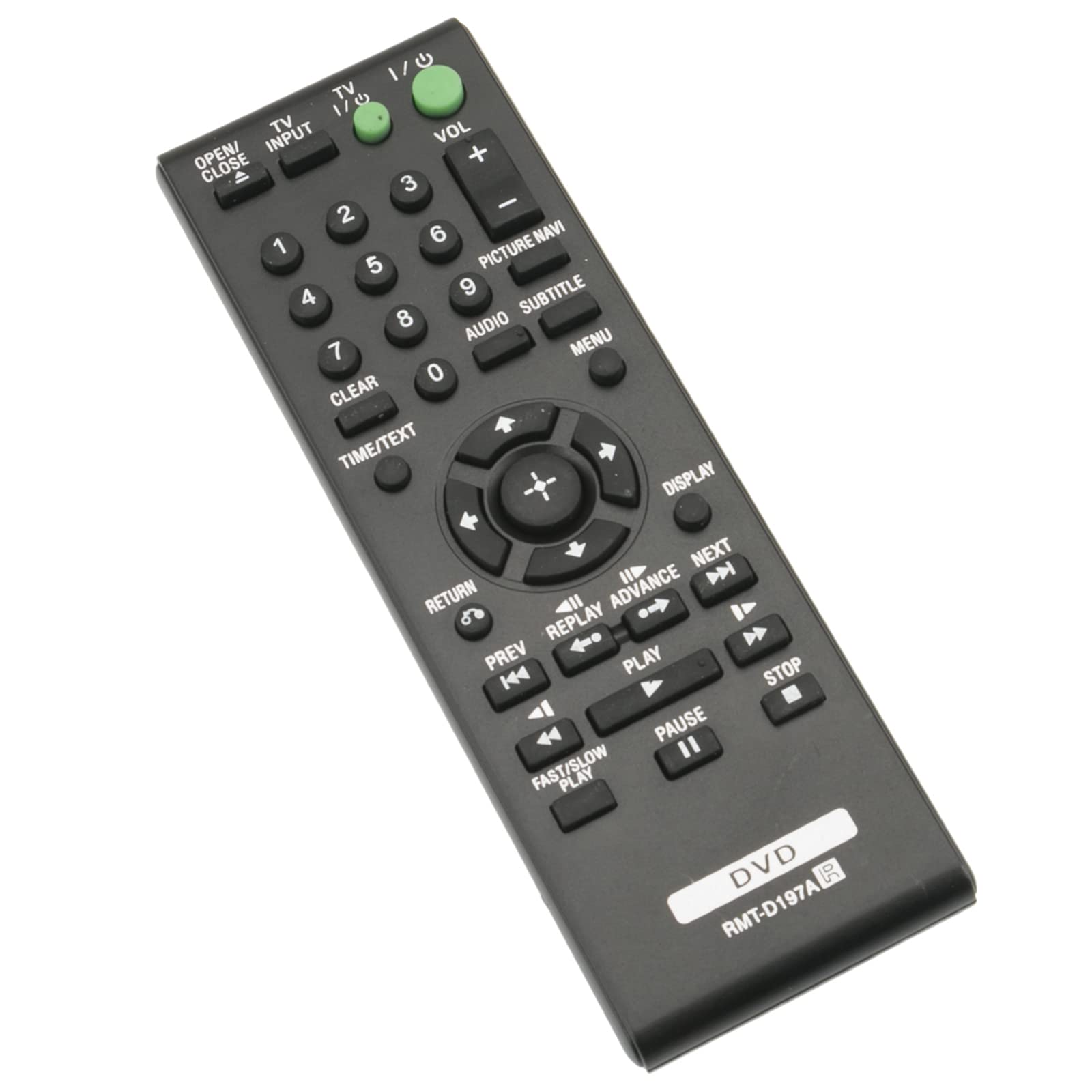Vinabty Replacement RMT-D197A 148943011 Remote Control for SONY DVPSR201P DVPSR210P DVPSR405P DVP-SR500WM DVPSR510H CD DVD Player