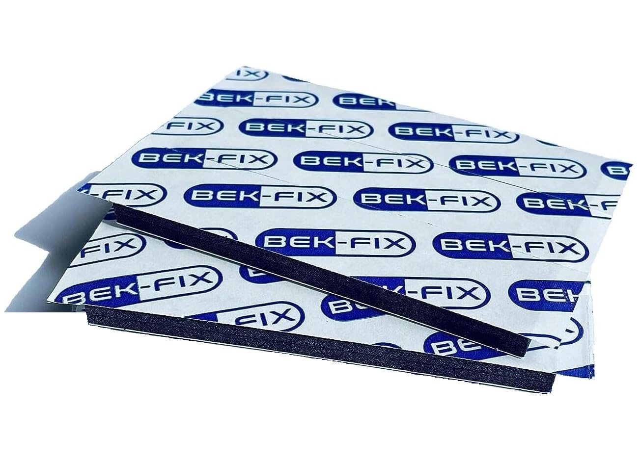 BEK-FIX® 6X Number Plate Double Sided Foam Adhesive Fixing Pads Sticky Pads 6mm Oversized