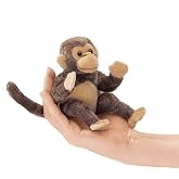 Folkmanis Mini Monkey Finger Puppet , Brown