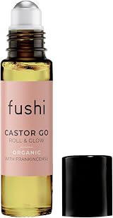 Fushi Organic Castor Oil 10ml Roll On 100% Pure Cold Pressed Hexane Free view 2