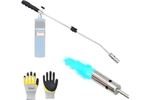 Weed Burner Propane Torch Kit – 20,000 BTU Weed Torch – Portable Outdoor Lawn and Garden Torch