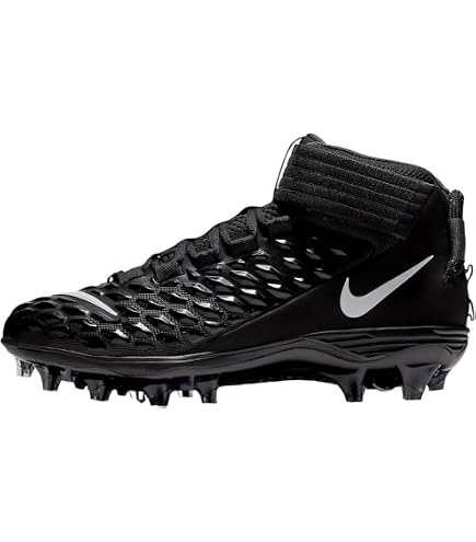 Nike Zoom‎ Force Savage Turf Pro Men Size 13.5 Football Cleats AQ8130-100 Amazon.com | Nike Force Savage Turf Mid Pro AQ8130-100 White  main image 2
