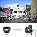 Cell Phone Camera Lens, Fuleadture 0.45X Wide Angle Lens + Super Macro Lens, Clip-On Phone Camera Lenses Kit Compatible for Smartphones